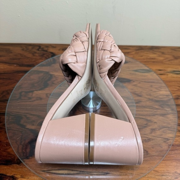 Marc Fisher Nahea Slide Sandal in medium natural leather - Picture 13 of 15